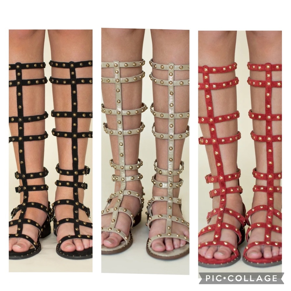 3 pairs of Joyfolie Gladiator sandals